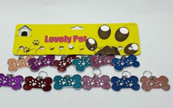 PLACA HUESO COLORES - DISPLAY X 12